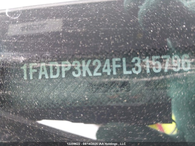 1FADP3K24FL315796 Ford 2015
