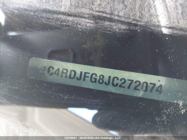 1C4RDJFG8JC272074 Dodge Durango