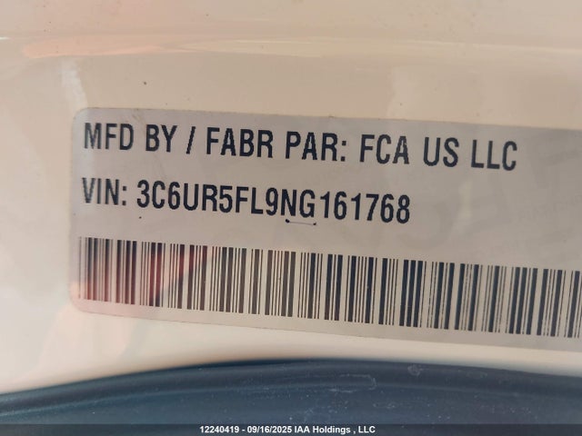 Dodge 2022 2022 3C6UR5FL9NG161768 Image 19