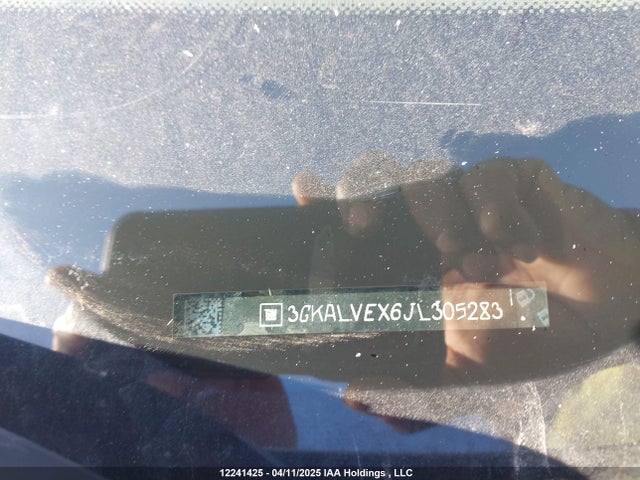3GKALVEX6JL305283 GMC ltg - spark ignited direct injection, alum dohc, vvt, dcvcp turbo, e0-e100, alum