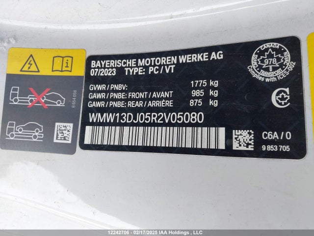 WMW13DJ05R2V05080 Mini 2024