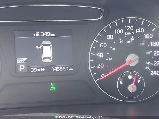 5XYPGDA39KG457106 KIA Sorento 2.4l Lx