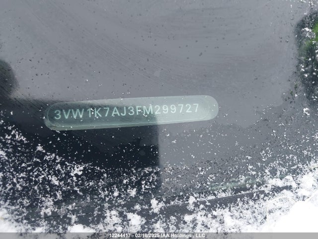 Продажа на аукционе авто 2015 Volkswagen Jetta S, vin: 3VW1K7AJ3FM299727, номер лота: 12244417