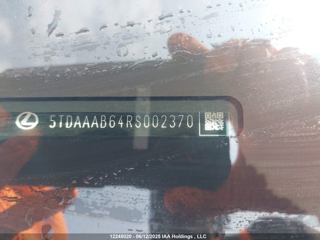 5TDAAAB64RS002370 Lexus Tx 350