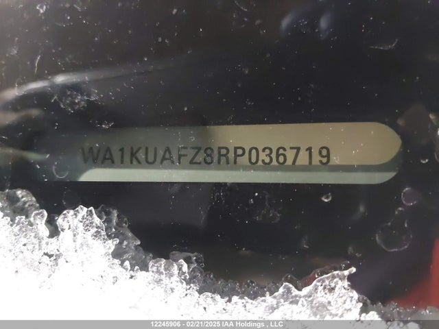 WA1KUAFZ8RP036719 Audi Q4 E-tron Premium
