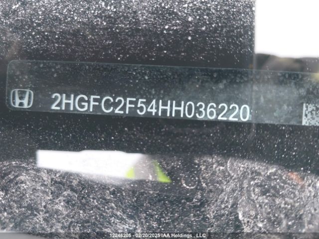 2HGFC2F54HH036220 Honda k20c2