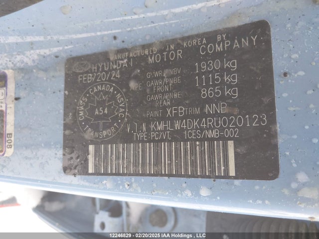 Aukcja sprzedaży 2024 Hyundai Elantra N Dct/manual, vin: KMHLW4DK4RU020123, numer aukcji: 12246829
