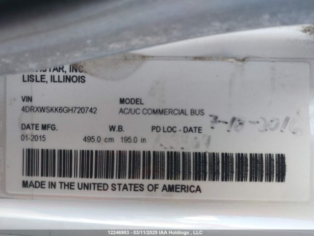 4DRXWSKK6GH720742 Ic Corporation 3000 Ac