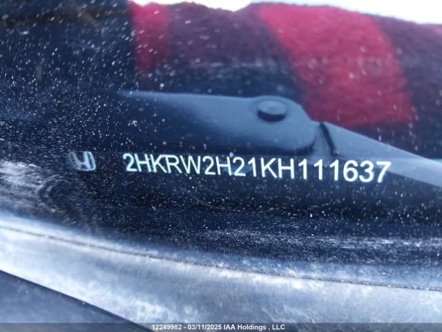 2HKRW2H21KH111637 Honda k24w9/k24v9