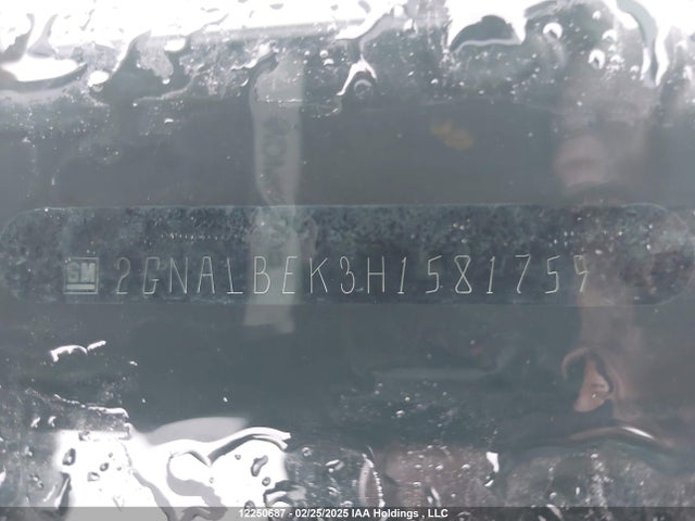 2GNALBEK3H1581759 Chevrolet lea - sidi: spark ignited direct injection, e85 max, alum