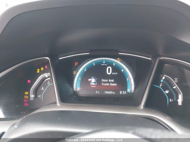 12251226 :رقم المزاد ، 2HGFC2F81HH007364 vin ، 2017 Honda Civic Ex مزاد بيع