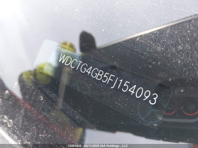 WDCTG4GB5FJ154093 Mercedes-Benz Gla 250 4matic