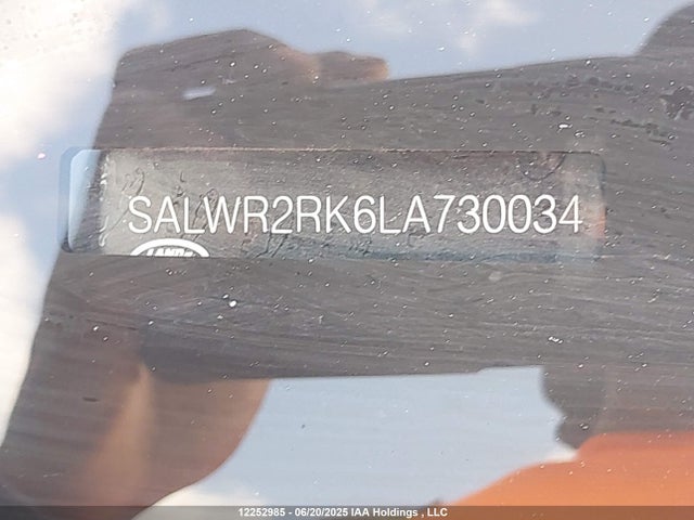 SALWR2RK6LA730034 Land Rover Range Rover Sport Hse