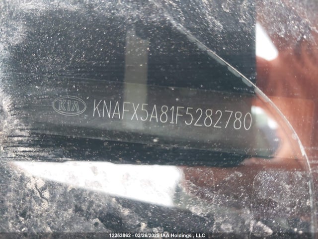 KNAFX5A81F5282780 KIA dohc gdi nu