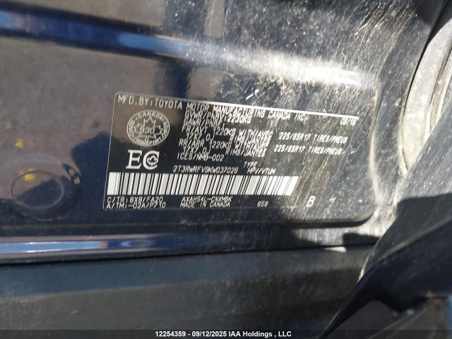 2T3RWRFV9KW037026 Toyota a25-fxz, 3nm+4nm