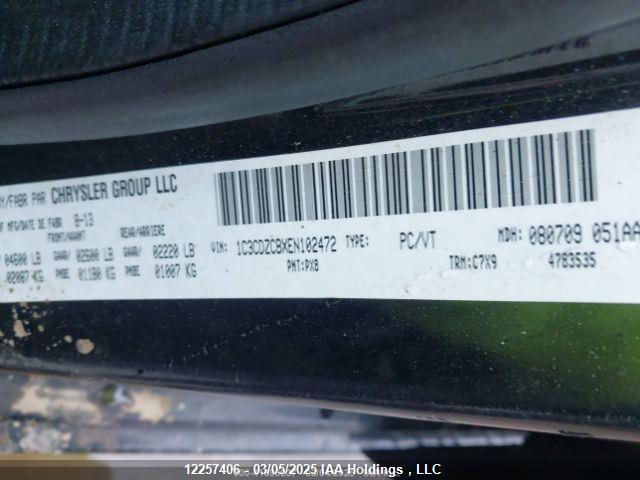 Dodge Avenger 2014 1C3CDZCBXEN102472 Image 10