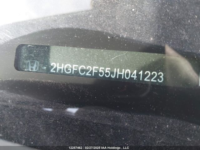2HGFC2F55JH041223 Honda Civic Lx