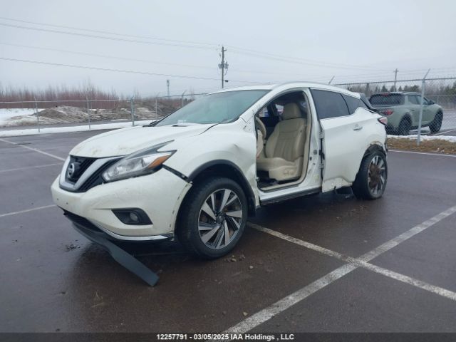 5N1AZ2MH3GN113956 Nissan Murano S/sl/sv/platinum