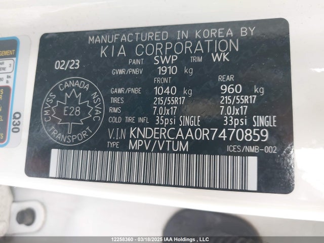 KIA nu mpi 2024 KNDERCAA0R7470859 Image 9