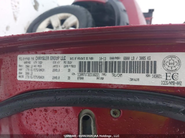 RAM 1500 2014 1C6RR7UT3ES166221 Image 9