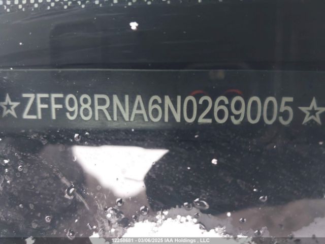ZFF98RNA6N0269005 Ferrari Roma