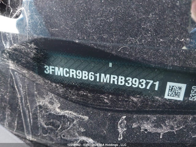 3FMCR9B61MRB39371 Ford dragon