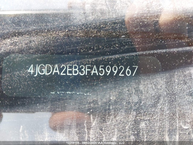 4JGDA2EB3FA599267 Mercedes-Benz Ml-Class