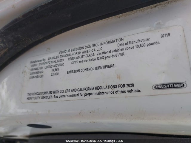 Freightliner M2 106 2020 1FVACXFC3LHLT3079 Image 16