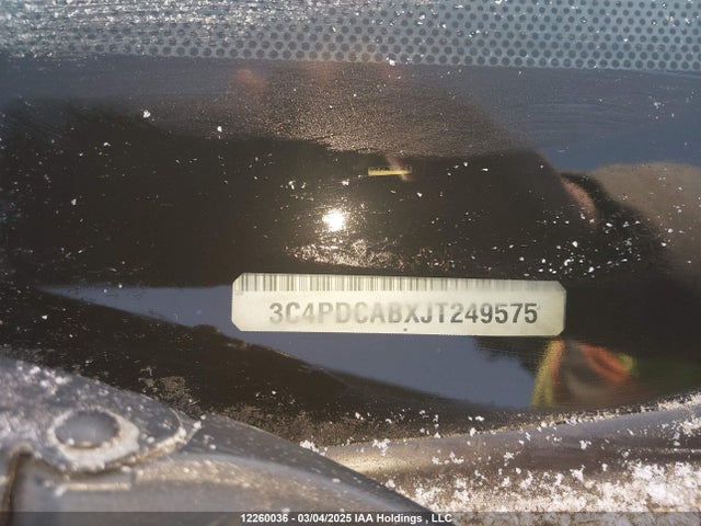 3C4PDCABXJT249575 Dodge Journey
