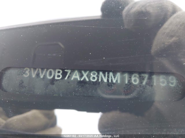 3VV0B7AX8NM167159 Volkswagen Tiguan