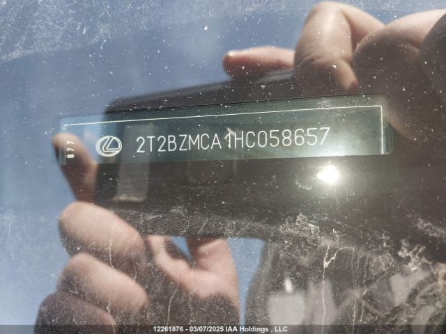 2T2BZMCA1HC058657 Lexus RX