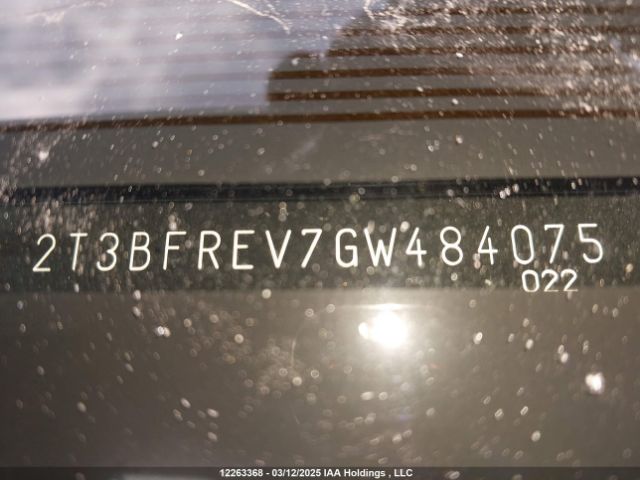 2T3BFREV7GW484075 Toyota 2ar-fe