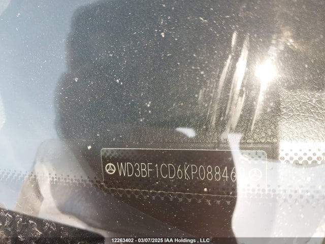 Aukcja sprzedaży 2019 Mercedes-benz Sprinter 2500/3500, vin: WD3BF1CD6KP088469, numer aukcji: 12263402