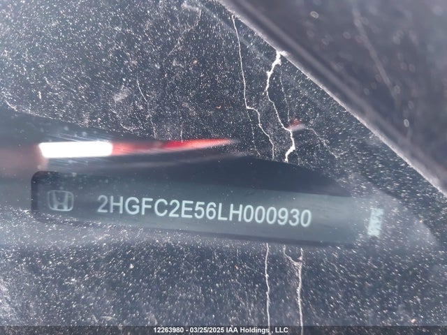 2HGFC2E56LH000930 Honda k20c2