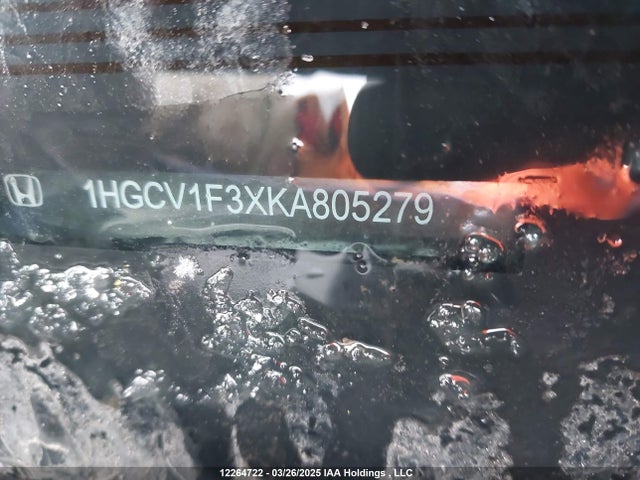 Honda l15be 2019 1HGCV1F3XKA805279 Image 17