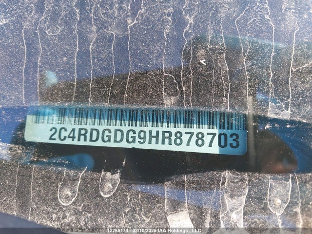 2C4RDGDG9HR878703 Dodge 2017