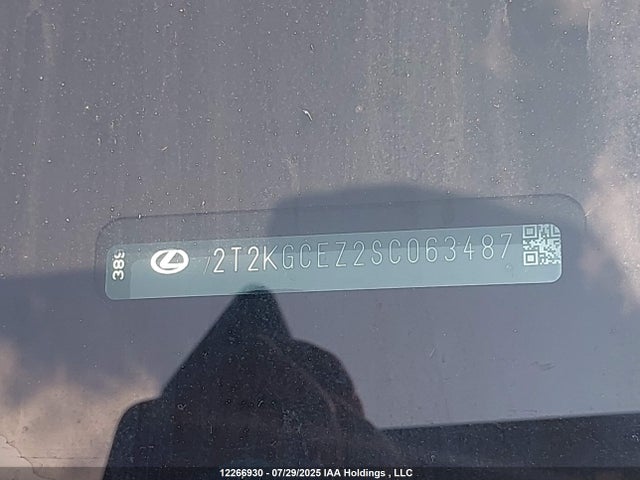 Lexus t24a-fts 2025 2T2KGCEZ2SC063487 Image 20