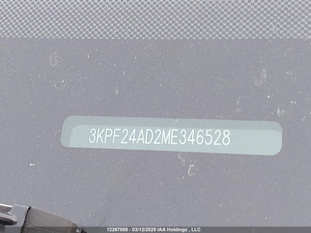 3KPF24AD2ME346528 KIA mpi nu