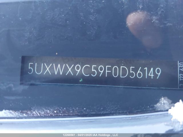 5UXWX9C59F0D56149 BMW X3