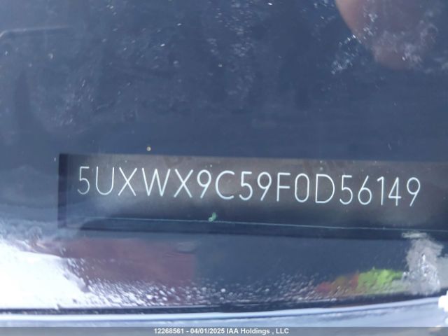 5UXWX9C59F0D56149 BMW X3