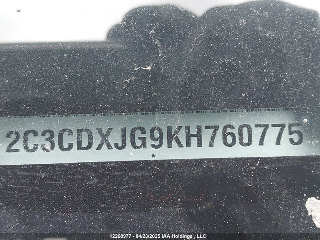 2C3CDXJG9KH760775 Dodge 2019