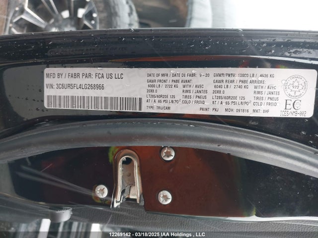 3C6UR5FL4LG268966 RAM 2500 Laramie