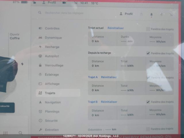 5YJ3E1EBXRF850988 Tesla MODEL 3