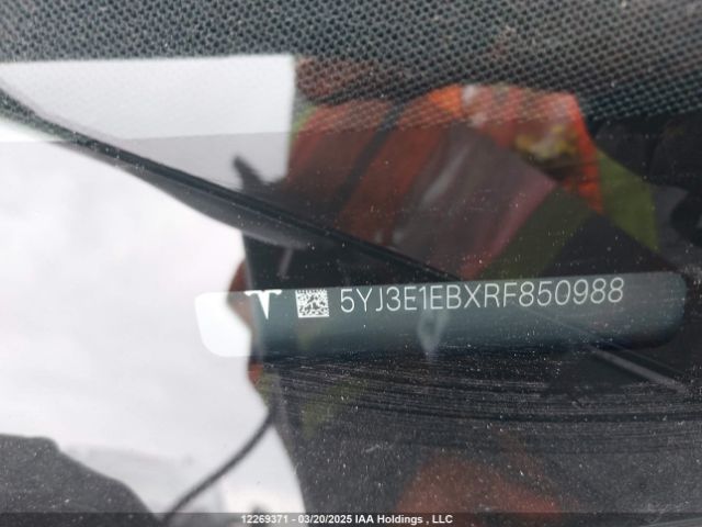 5YJ3E1EBXRF850988 Tesla MODEL 3