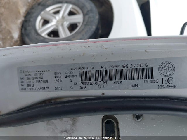 1C6RR7GM6GS141269 RAM 2016