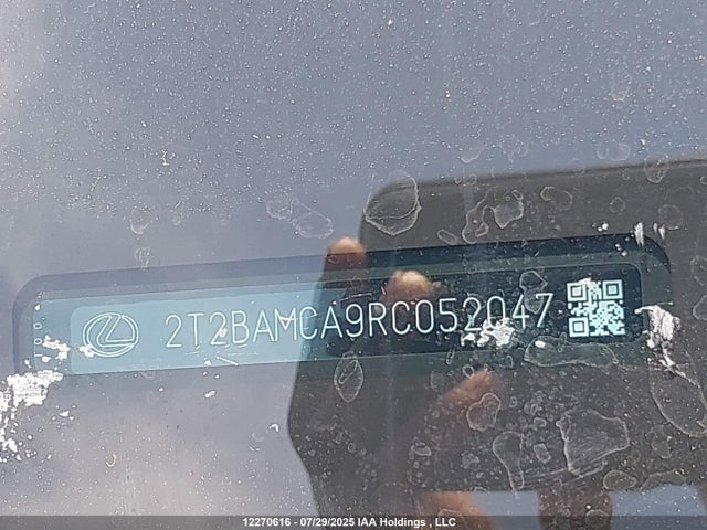 Lexus t24a-fts 2024 2T2BAMCA9RC052047 Image 9