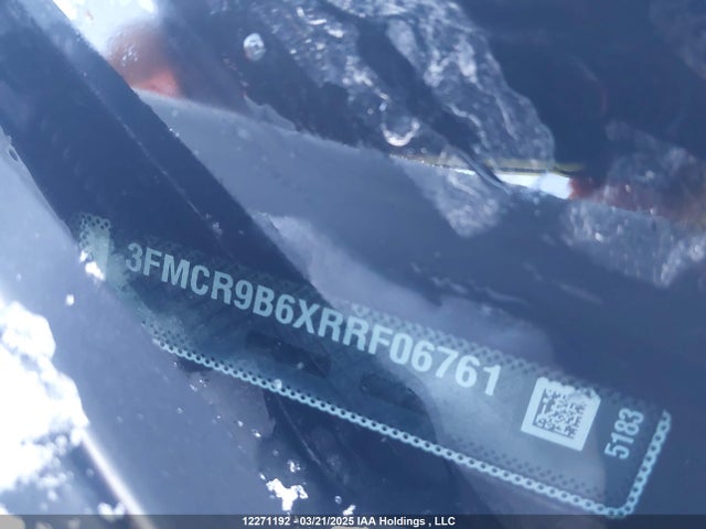 3FMCR9B6XRRF06761 Ford dragon