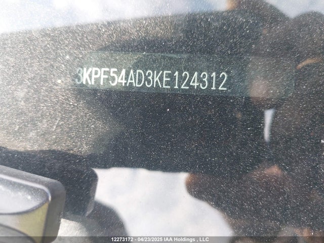 3KPF54AD3KE124312 KIA mpi nu