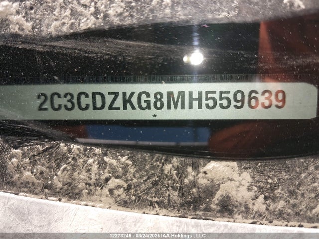 2C3CDZKG8MH559639 Dodge Challenger Gt Awd