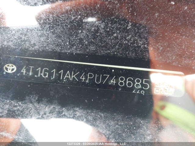 4T1G11AK4PU748685 Toyota a25a-fks